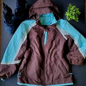 L.l bean Girls Windbreaker Jacket